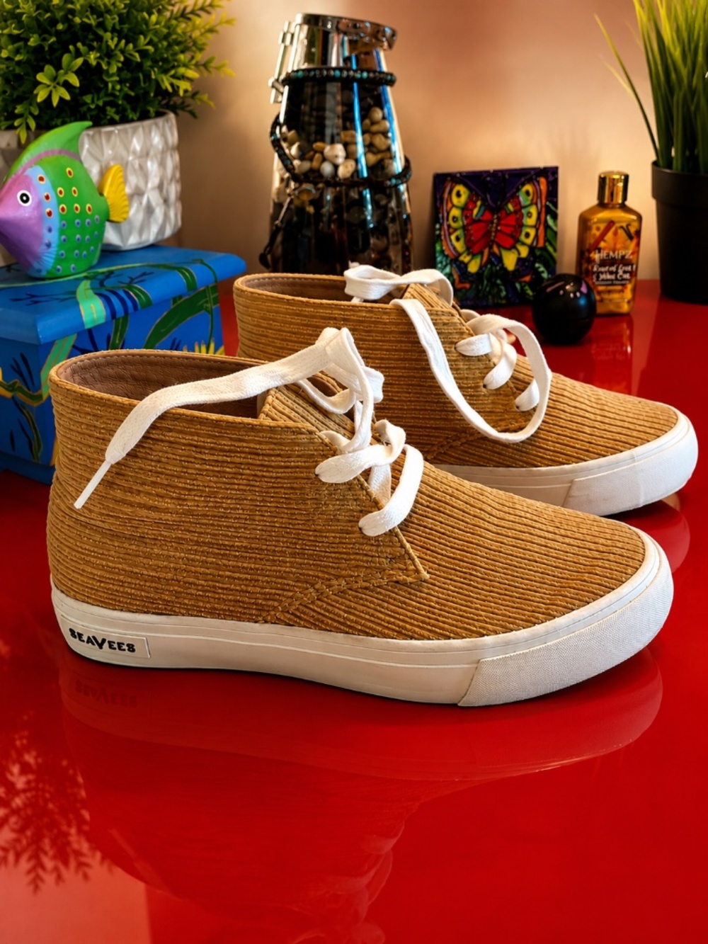 SeaVees- Mason Desert Boot Sneaker- Women's- SZ 8